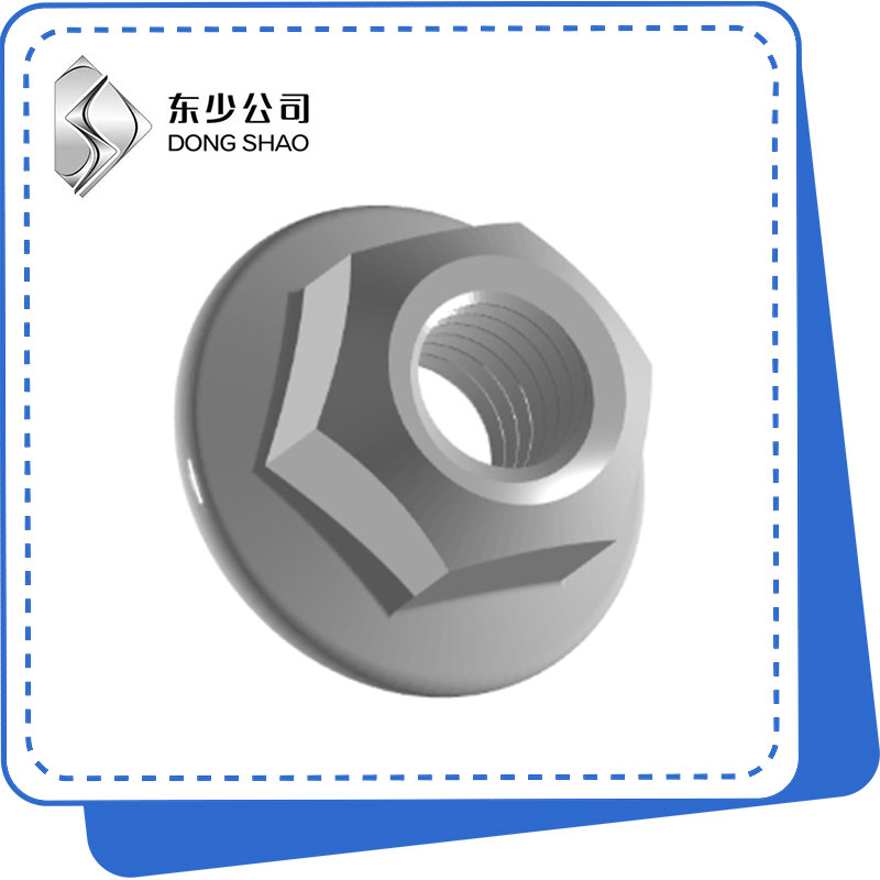 Torque Iliyopo All-Metal Hex Flange Nuts Fine Thread